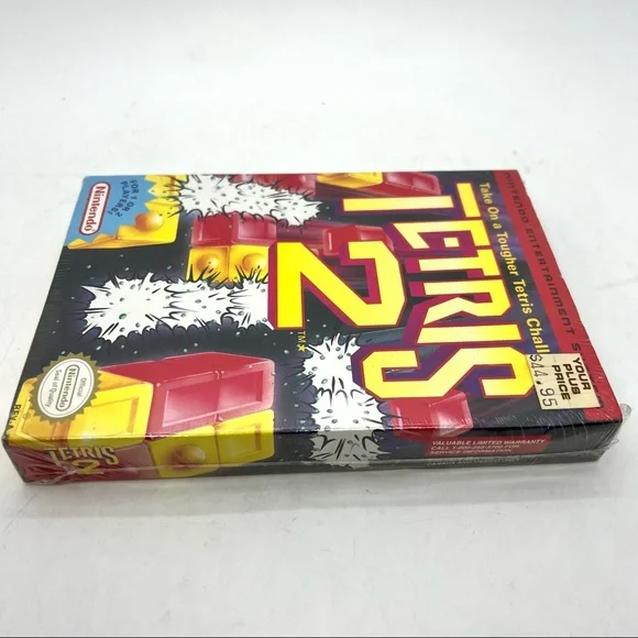 Tetris 2 Factory Sealed, Brand New Nintendo Entertainment System NES Video Game - Picture 7 of 12